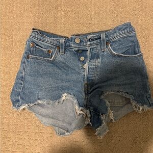 Levi's Classic Blue Jean Shorts 501 size 26